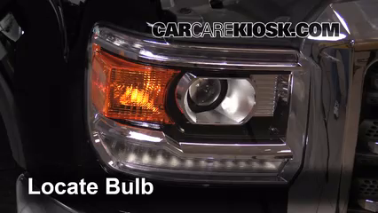 2015 GMC Sierra 2500 HD 6.0L V8 FlexFuel Extended Cab Pickup Éclairage Feu de jour (remplacer l'ampoule)